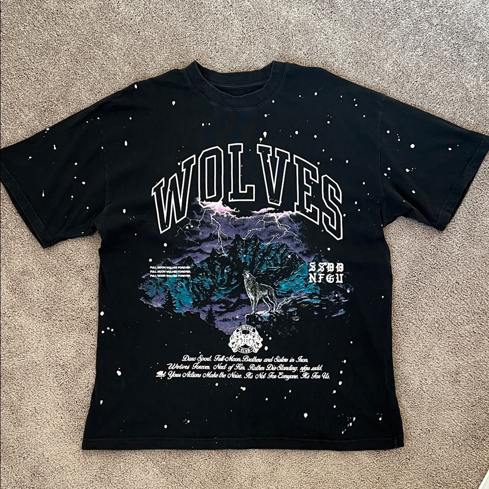 Darc Sport Black Wolves Graphic Tee